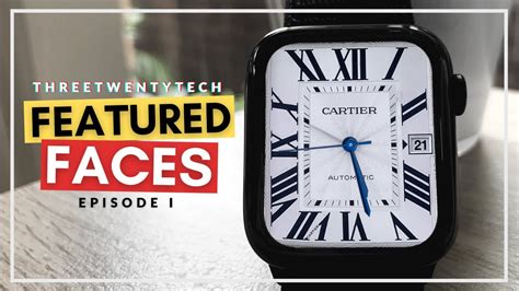 cartier tank apple watch face